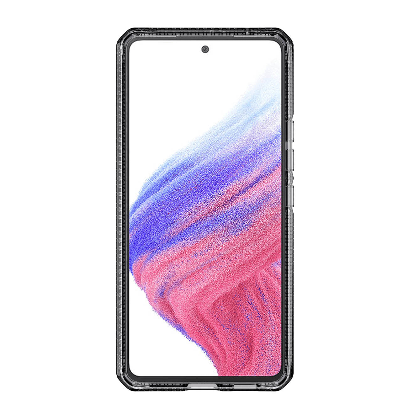 ITSKINS Hybrid Clear Case For Galaxy A53 5G - Black/Transparent