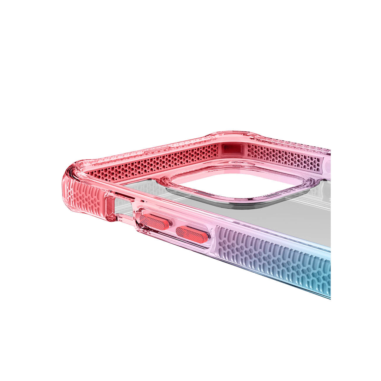 ITSKINS Supreme Prism Case For iPhone 13 Pro Max / 12 Pro Max - Pink/Blue