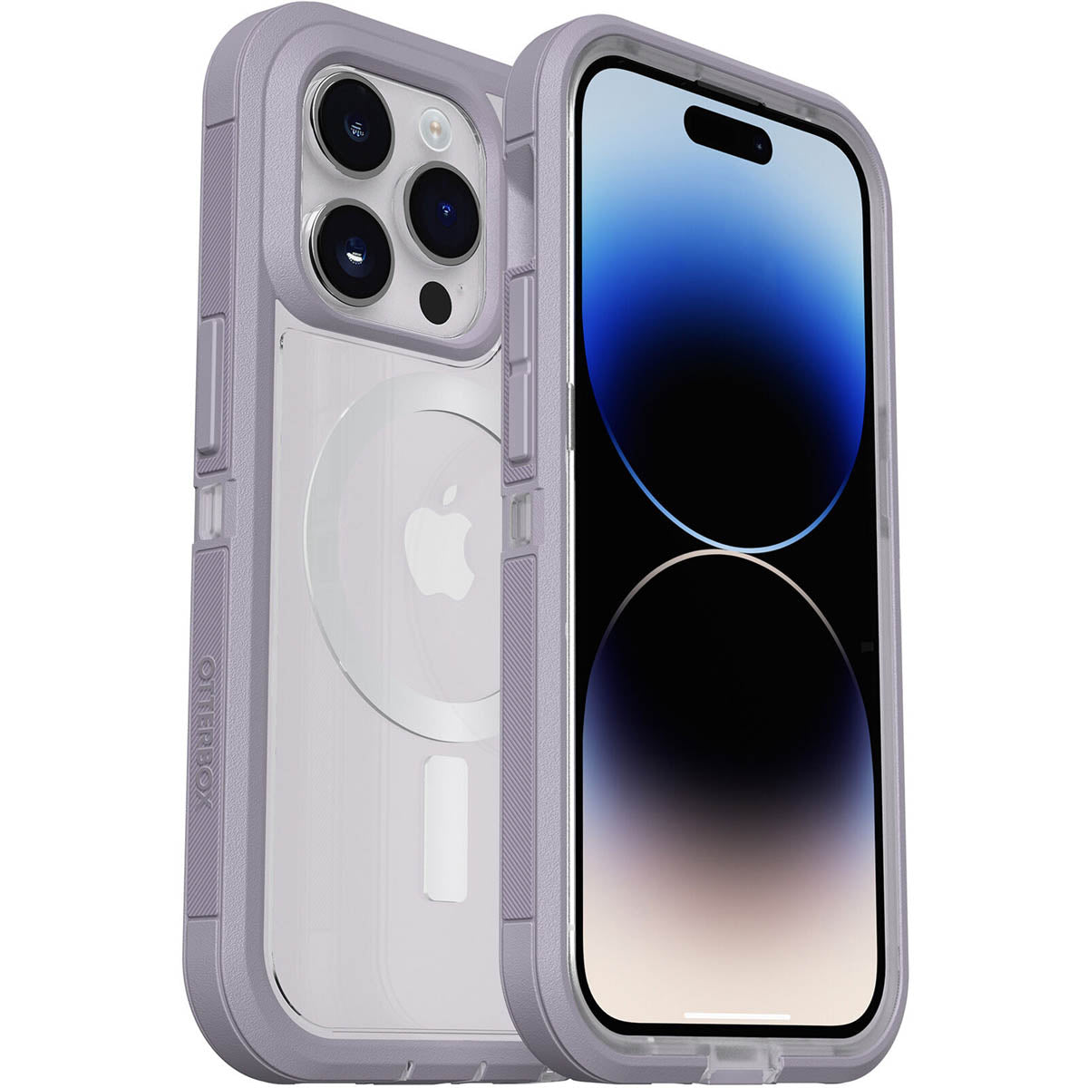 Otterbox Defender XT Clear Series Case For iPhone 14 Pro - Lavender Sky