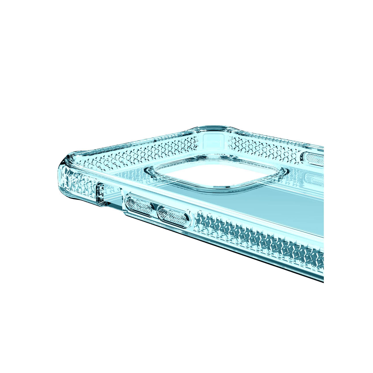 ITSKINS Spectrum Clear Case For iPhone 13 - Light Blue