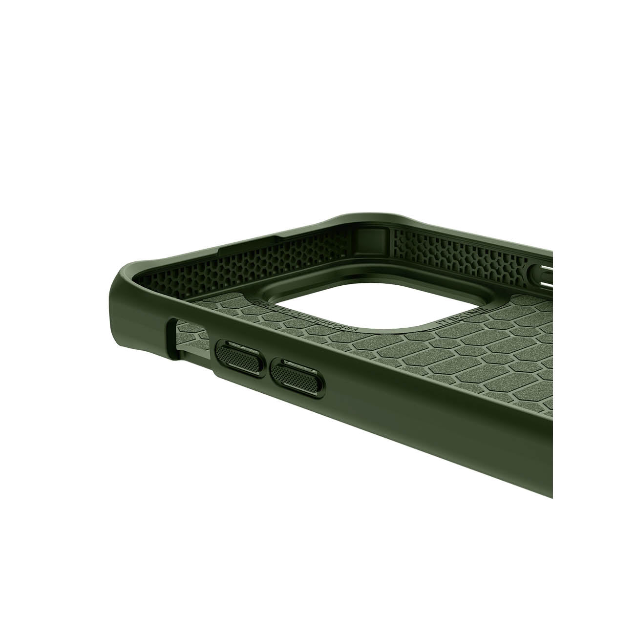 ITSKINS Hybrid Ballistic Case For iPhone 14 Pro Max ( 6.7") - Olive Green