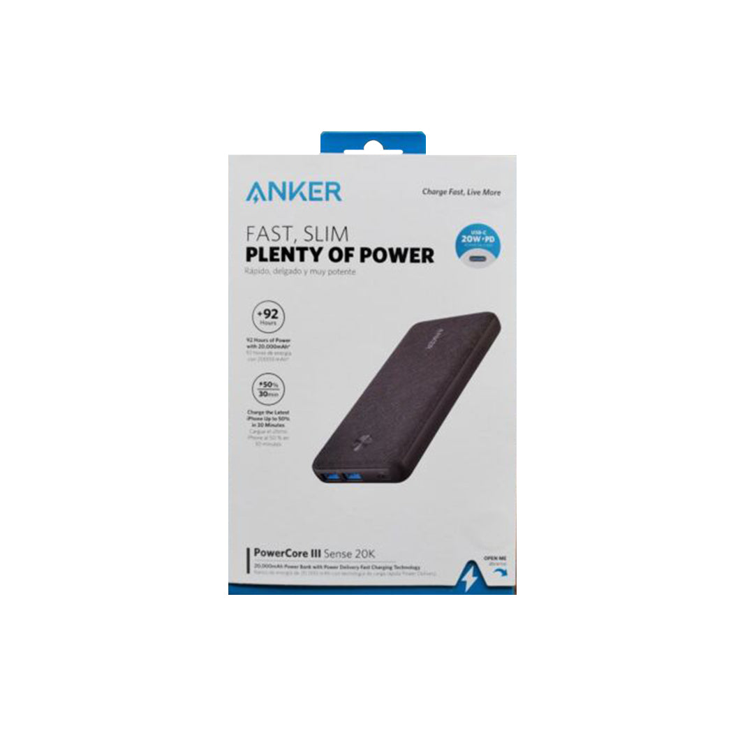 Anker PowerCore III Slim 20K MAH - Black