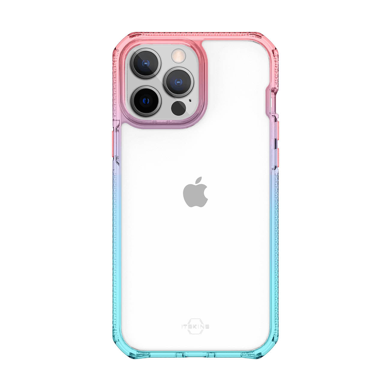 ITSKINS Supreme Prism Case For iPhone 13 Pro Max / 12 Pro Max - Pink/Blue