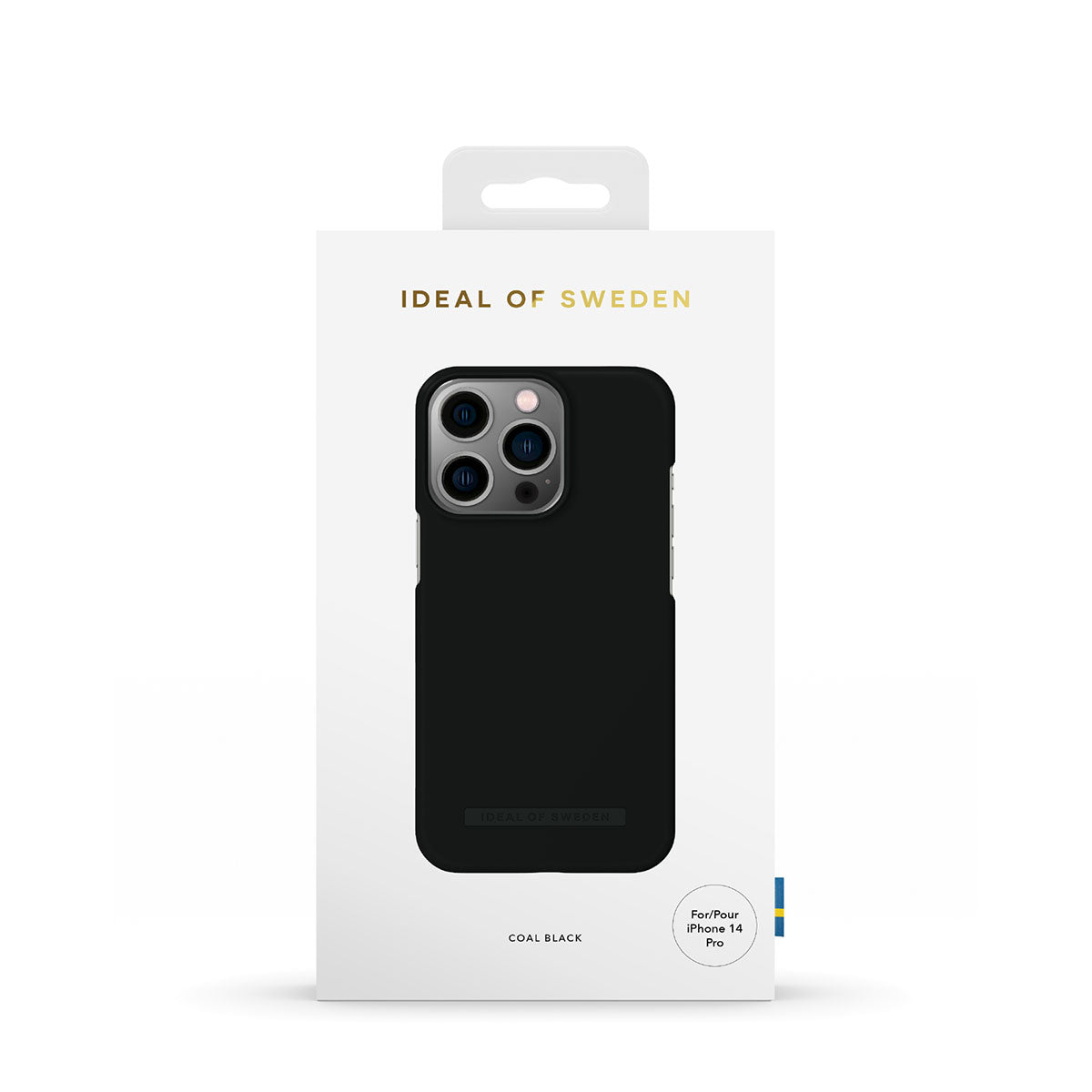 Ideal Of Sweden Seamless Case for iPhone 14 Pro - Coal Black