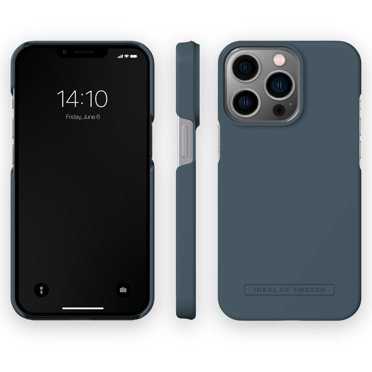 Ideal Of Sweden Seamless Case for iPhone 14 Pro - Midnight Blue