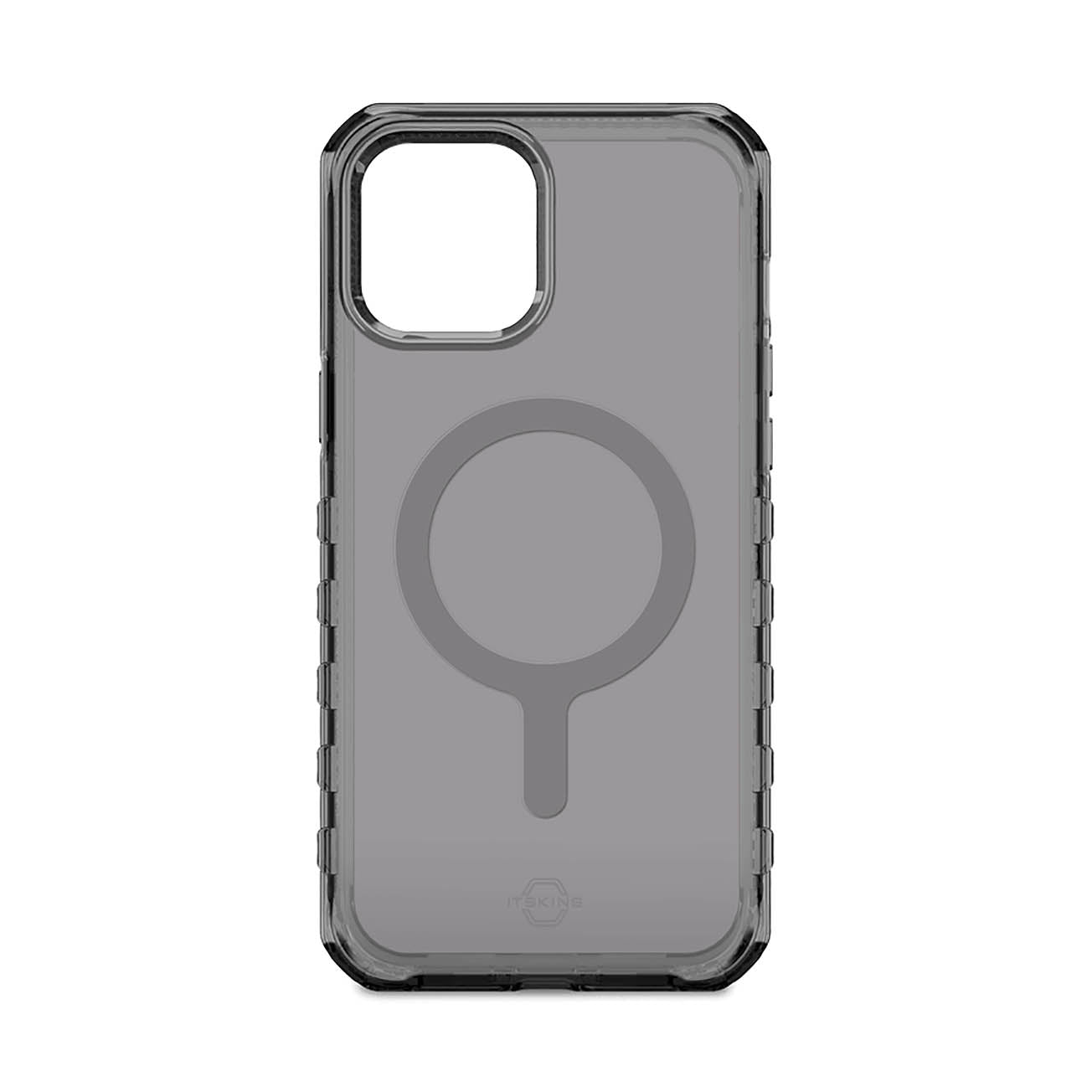 ITSKINS Supreme Clear MagSafe Case For iPhone 13 Pro - Graphite