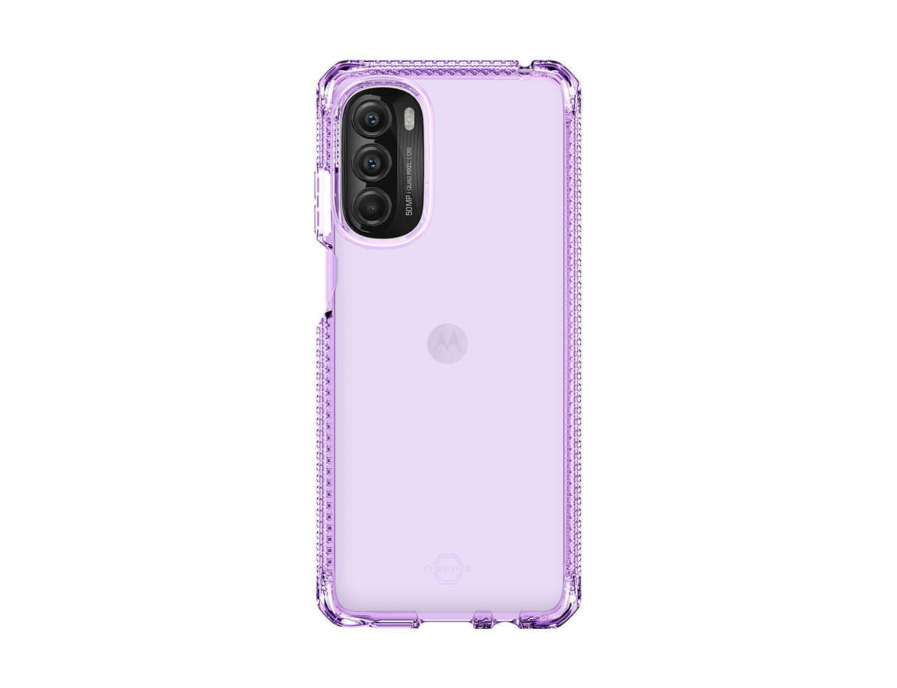 ITSKINS Spectrum Clear Case For Moto G Stylus 5G (2022) - Light Purple
