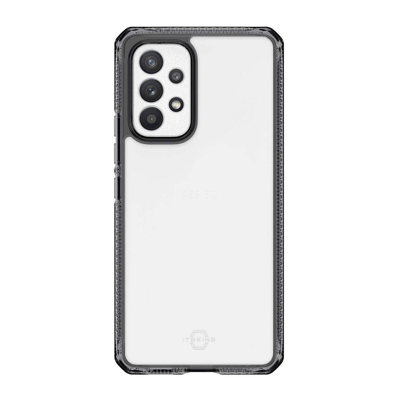 ITSKINS Hybrid Clear Case For Galaxy A53 5G - Black/Transparent