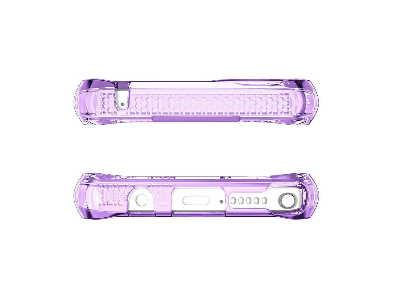 ITSKINS Spectrum Clear Case For Moto G Stylus 5G (2022) - Light Purple