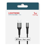 Wild Flag TPE 6ft USB-A To Lightning - Black