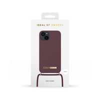 Ideal Of Sweden Ordinary Necklace Case for iPhone 13 - Deep Cherry
