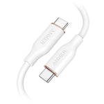 Anker Powerline III Flow 6' USB-C To USB-C  Connector - White