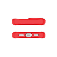 ITSKINS Hybrid Solid Case For iPhone 13 - Red/Transparent