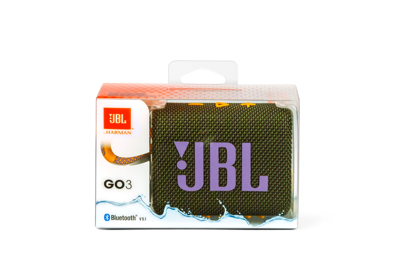 JBL Go 3 Portable Bluetooth Speaker - Green