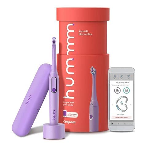 Colgate Hum Rechargeable Electric Toothbrush - Purple