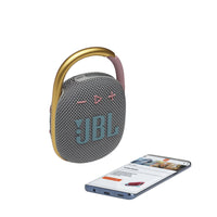JBL Clip 4 Ultra-Portable Waterproof Speaker - Gray