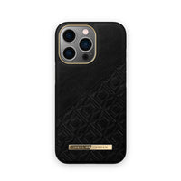 Ideal Of Sweden Atelier Mid Case for iPhone 13 Pro - Embossed Black