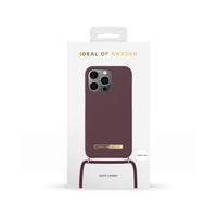 Ideal Of Sweden Ordinary Necklace Case for iPhone 13 Pro - Deep Cherry