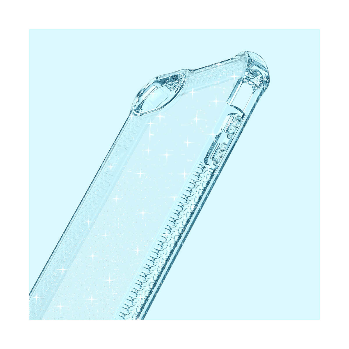 ITSKINS Origin_R Spark Case For iPhone SE ( 2022, 2020 ), 8, 7, 6 - Light Blue