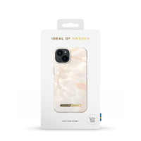 Ideal Of Sweden Fashion Case Magsafe for iPhone 14 - Rose Pearl Marble