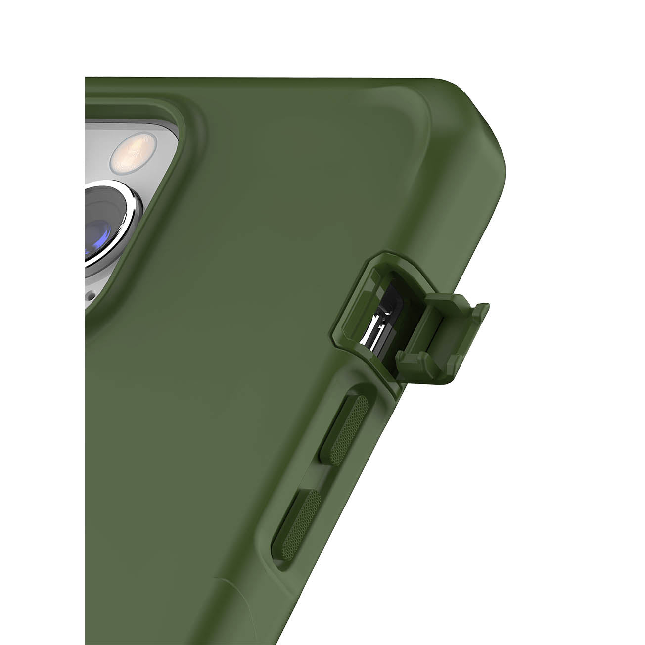 ITSKINS Supreme Solid Case For iPhone 13 Pro Max / 12 Pro Max - Olive Green