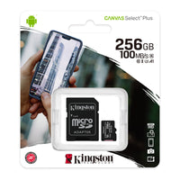Kingston Canvas Select Plus MicroSD 256Gb