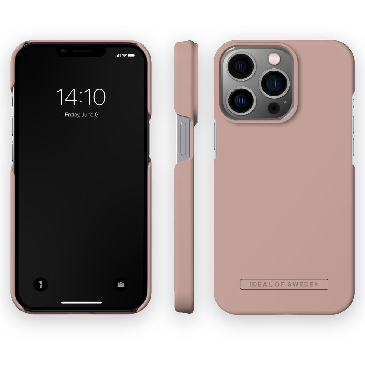 Ideal Of Sweden Seamless Case for iPhone 14 Pro - Blush Pink