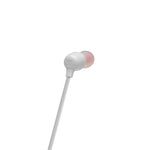 JBL Tune 125BT Wired In-Ear Headphones - White