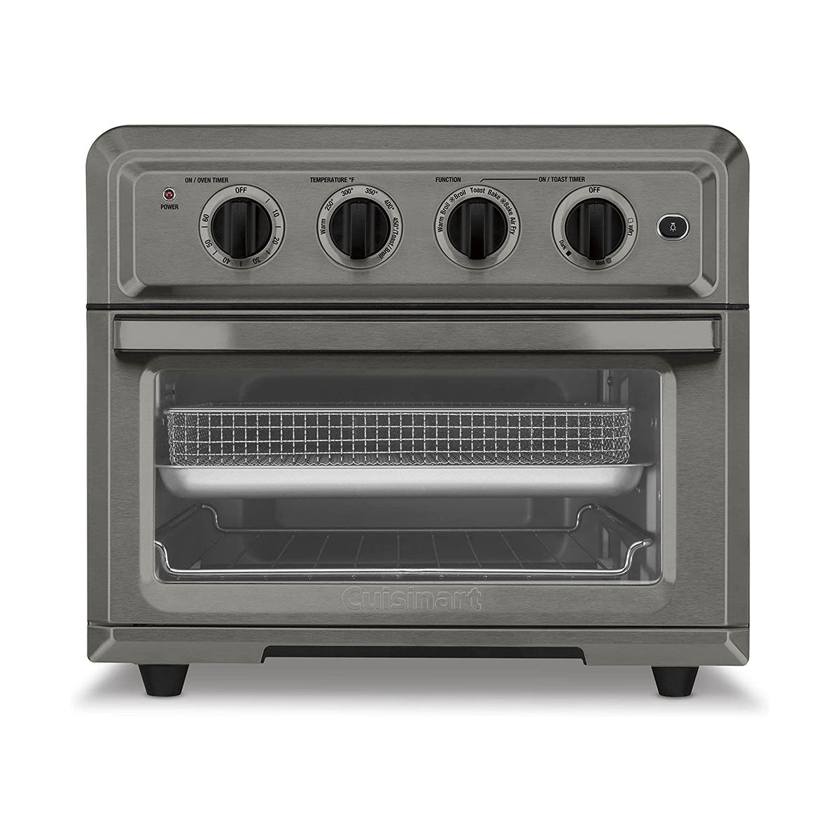 Cuisinart Air Fryer Toaster Oven -Black Stainless Steel
