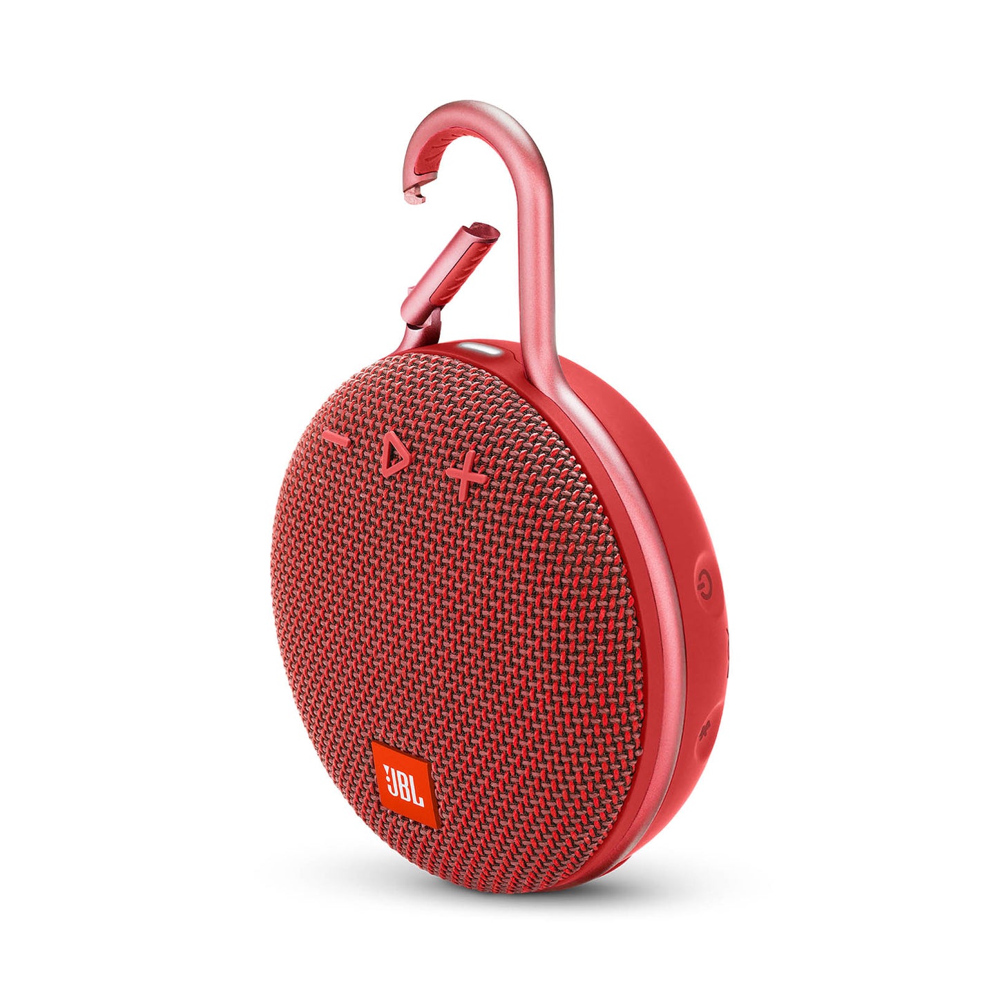 JBL Clip 3 Portable Bluetooth Speaker - Fiesta Red