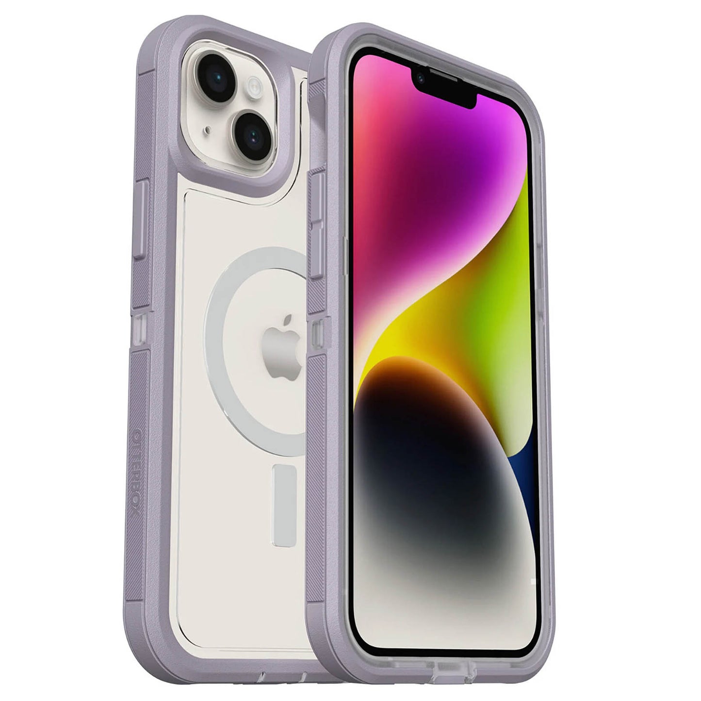 Otterbox Defender XT Clear Series Case For iPhone 14 Plus - Lavender Sky