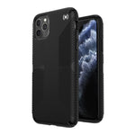 Speck Presidio2 Grip For iPhone 11 Pro Max - Black/Black/Black/White