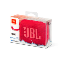 JBL Go 3 Portable Bluetooth Speaker - Red