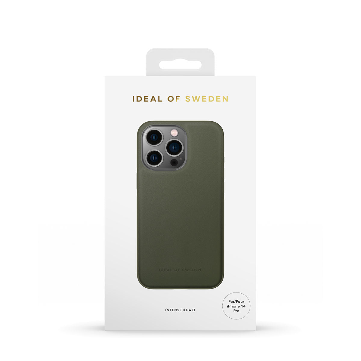 Ideal Of Sweden Atelier Case for iPhone 14 Pro - Intense Khaki