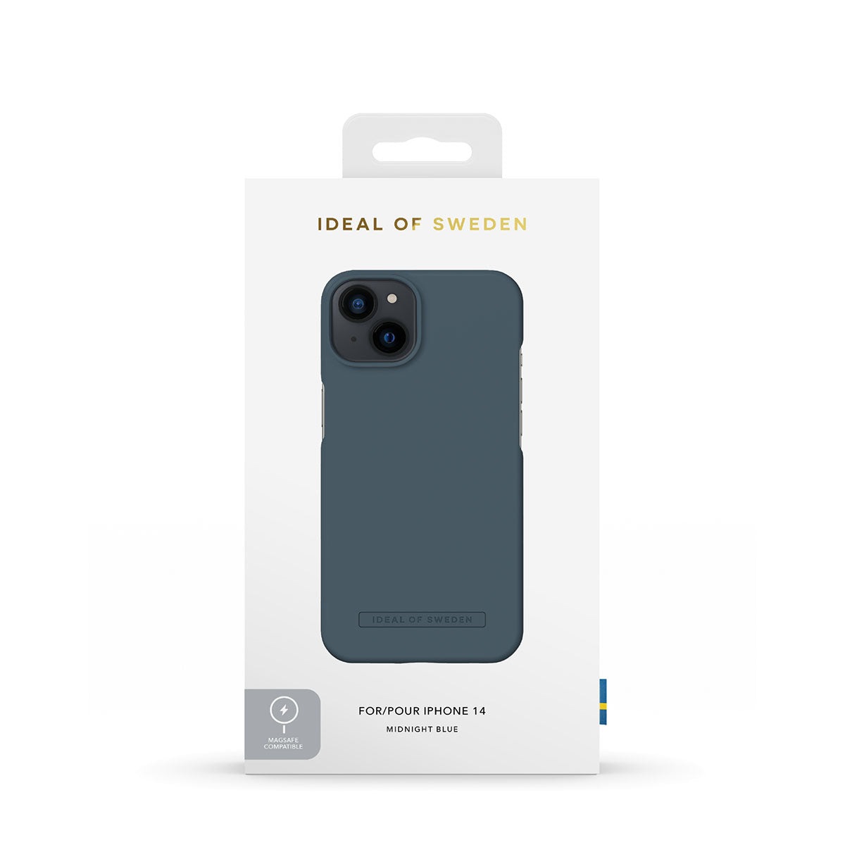 Ideal Of Sweden Seamless Case Magsafe for iPhone 14 - Midnight Blue