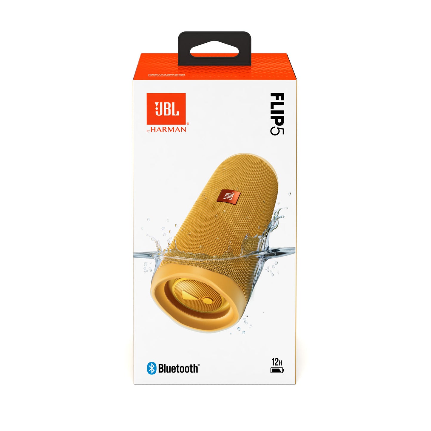JBL Flip 5 Portable Waterproof Bluetooth Speaker - Mustard Yellow