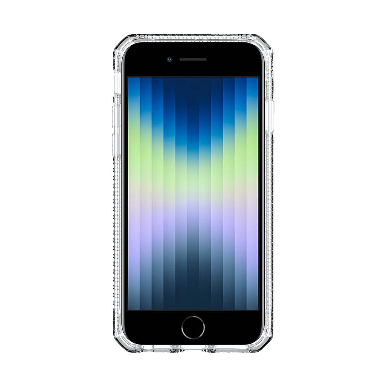 ITSKINS Hybrid Clear Case For iPhone SE ( 2022, 2020 ), 8, 7, 6 - Transparent