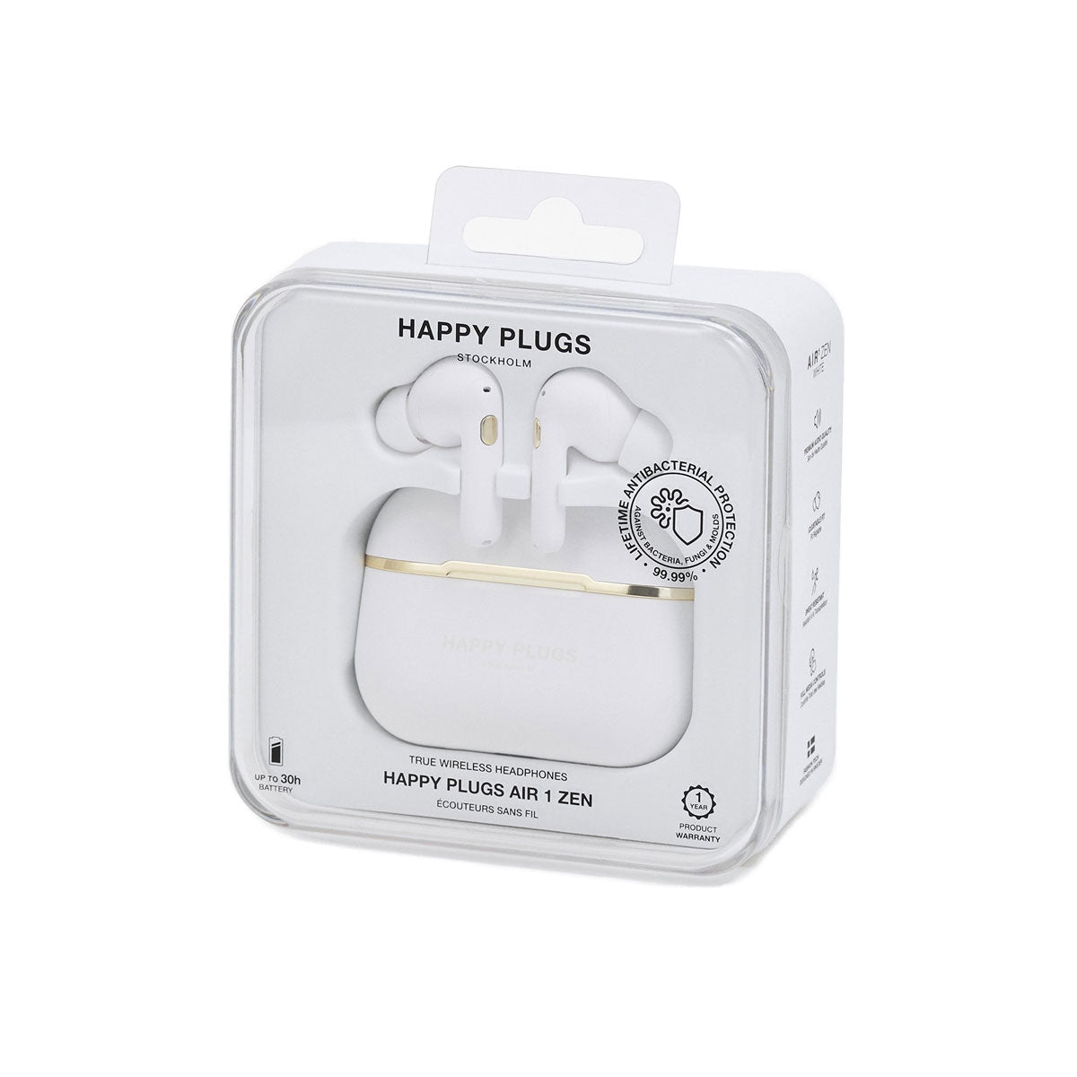 Happy Plugs Air 1 Zen - White